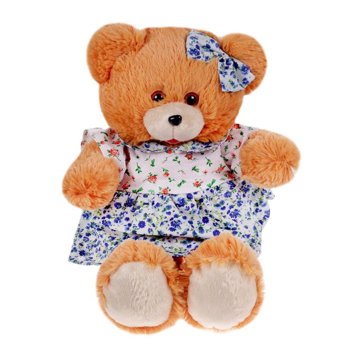 Мягкая игрушка "Медведь в платье", МИКС