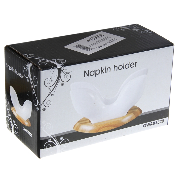 Салфетница на подставке 13х8х8 см "Эстет"