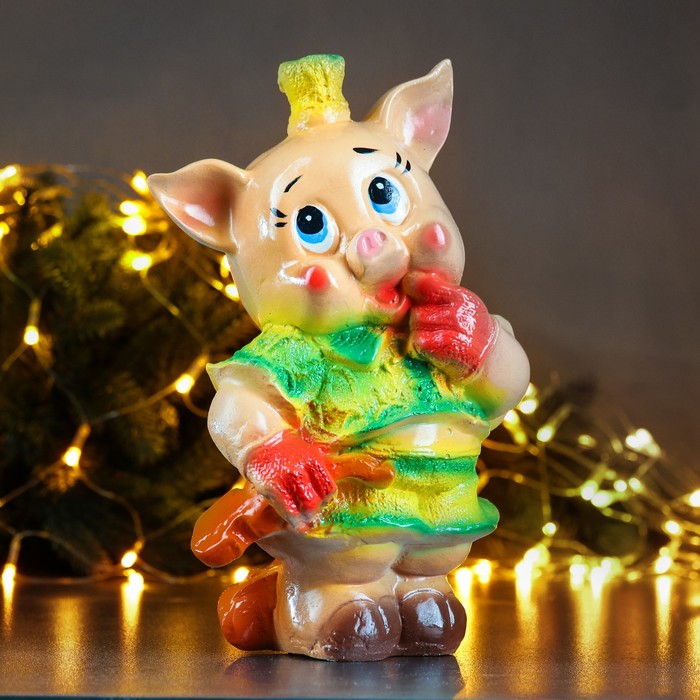 Копилка "Свинка со скрипкой"