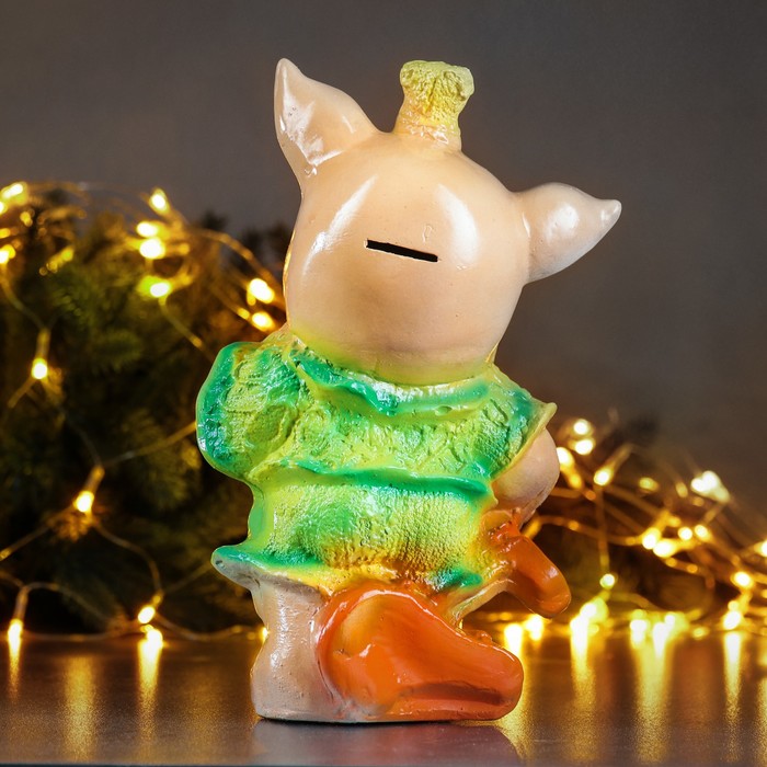 Копилка "Свинка со скрипкой"