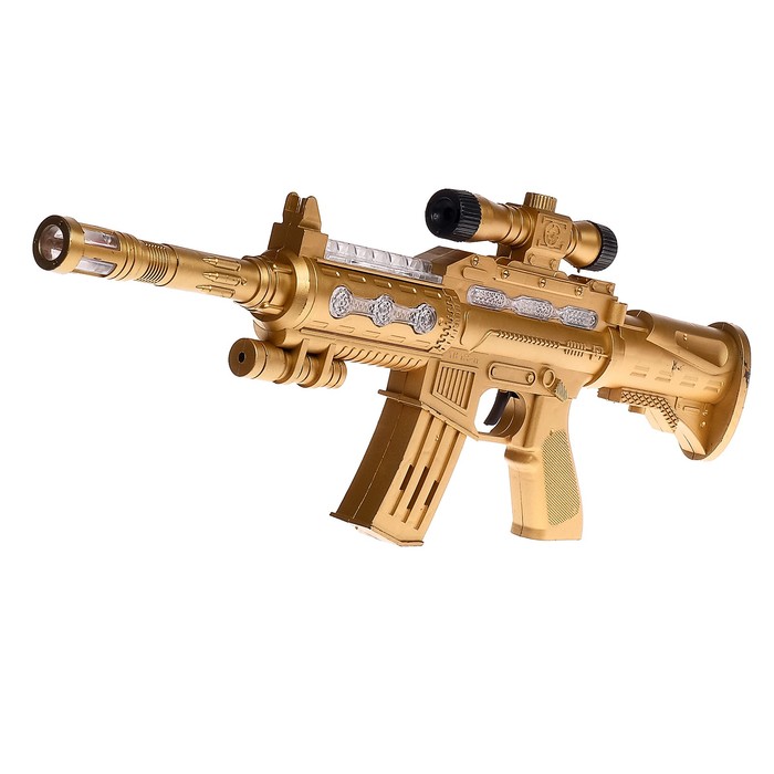 Автомат "Снайпер", световые и звуковые эффекты, работает от батареек