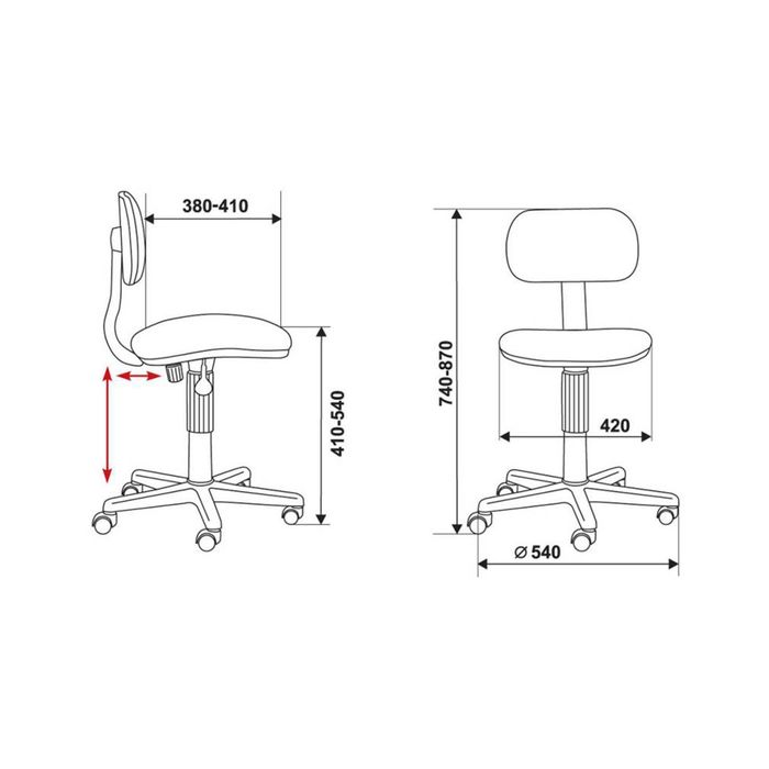Кресло CH-201NX/DOGS-BL синий, собачки