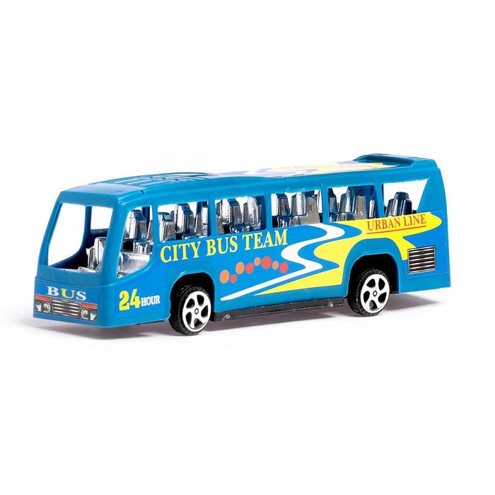 Автобус инерционный «Городская экскурсия», цвета МИКС автобус инерционный полиция цвета микс