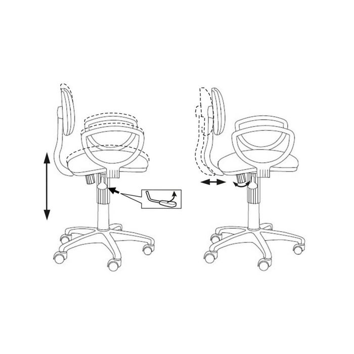 Кресло Бюрократ CH-213AXN/12-191 синий