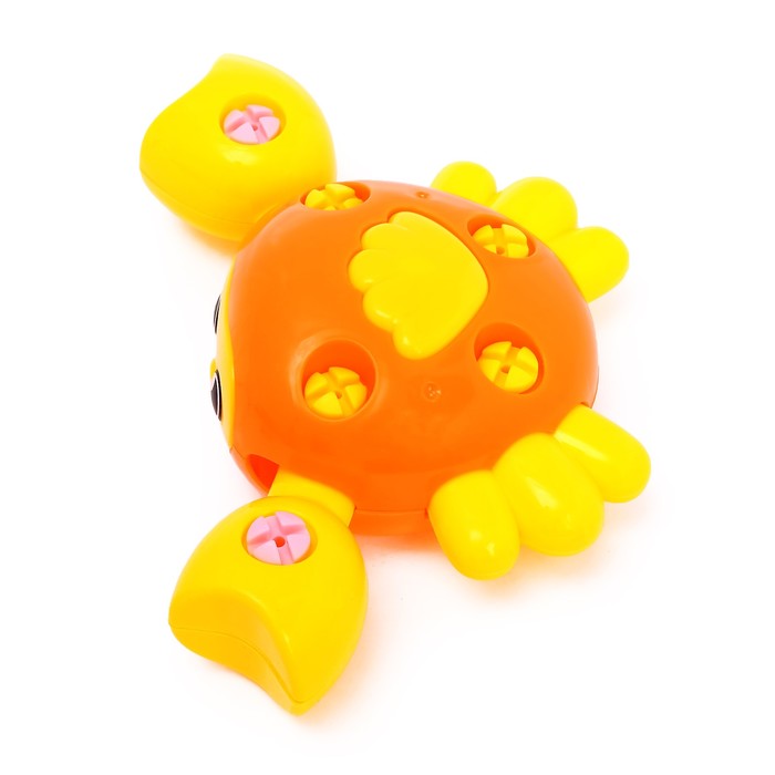 Конструктор для малышей «Краб», 17 деталей, цвета МИКС