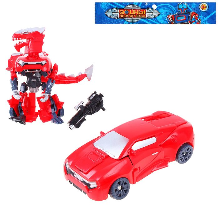 Робот-трансформер «Динобот», цвета МИКС