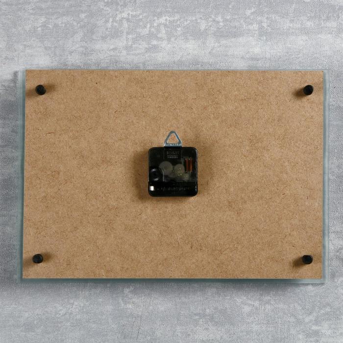 Часы настенные прямоугольные "Цитрус"25х35см микс