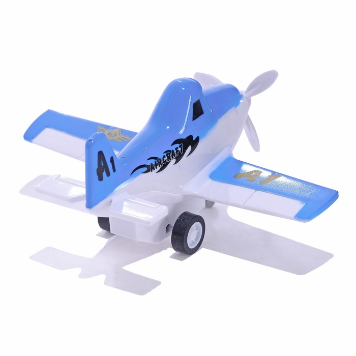 Самолёт инерционный "Воздушный герой", МИКС