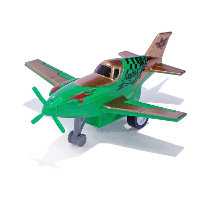 Самолёт инерционный "Воздушный герой", МИКС