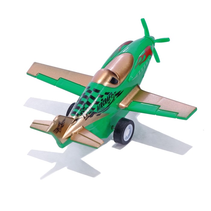 Самолёт инерционный "Воздушный герой", МИКС