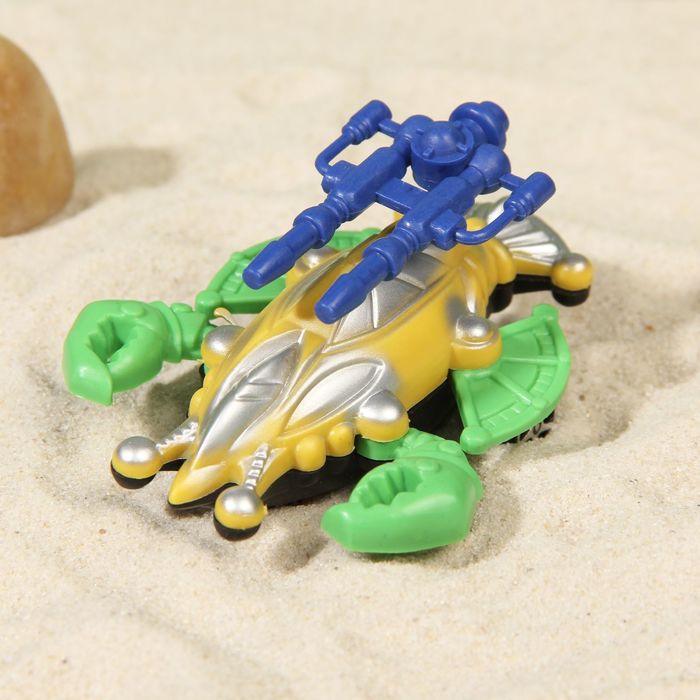 Животное инерционное "Краб", цвета МИКС