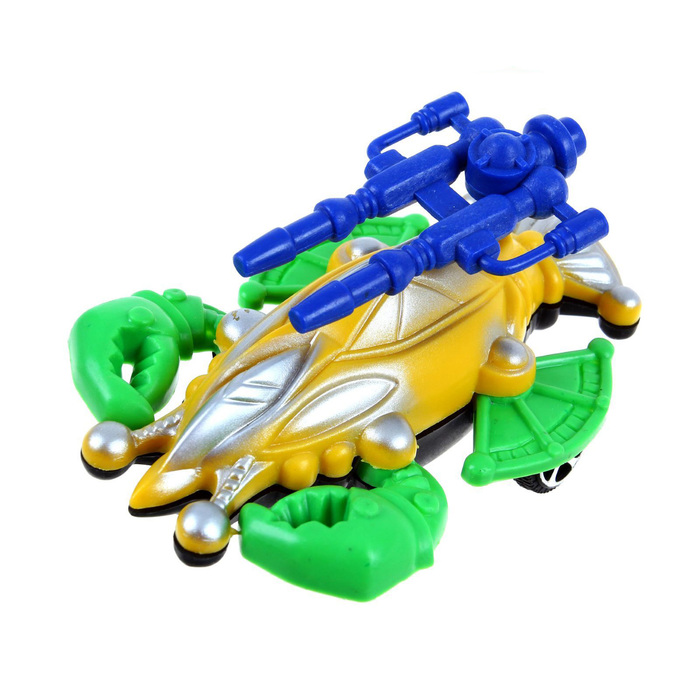 Животное инерционное "Краб", цвета МИКС