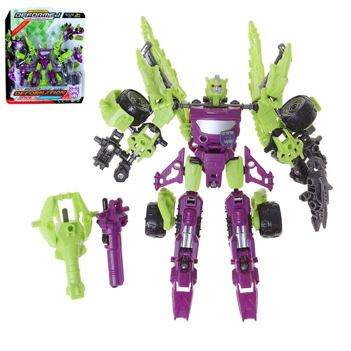 Робот-конструктор «Герой», 71 деталь, МИКС