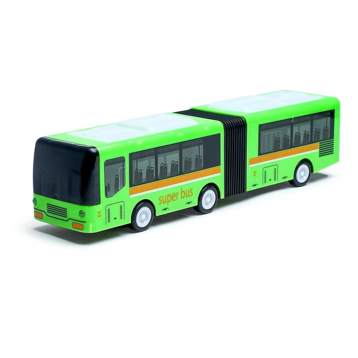 Автобус «Гармошка», световые и звуковые эффекты, работает от батареек, цвета МИКС автобус гармошка световые и звуковые эффекты работает от батареек цвета микс