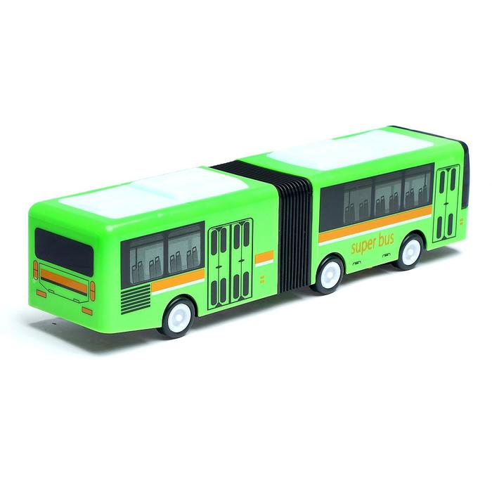 Автобус «Гармошка», световые и звуковые эффекты, работает от батареек, цвета МИКС