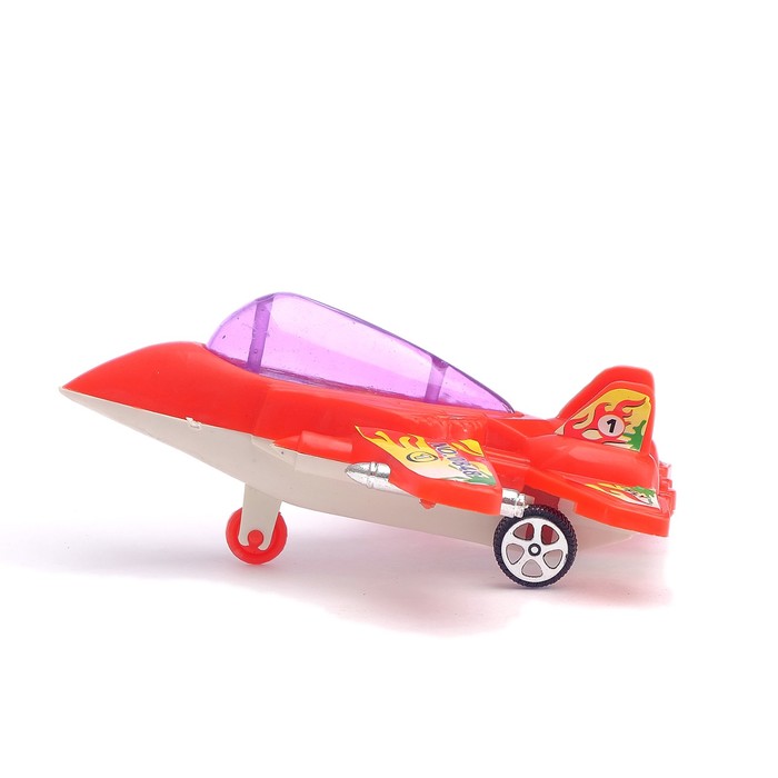 Самолёт инерционный "Разведчик", цвета МИКС