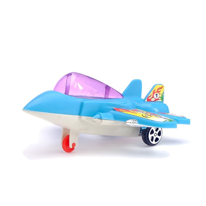 Самолёт инерционный "Разведчик", цвета МИКС
