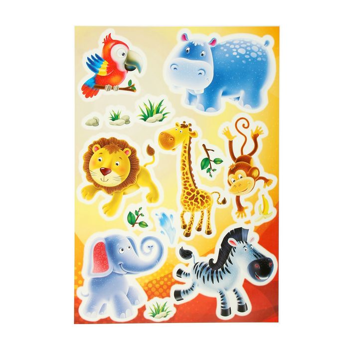 Наклейки интерьерные "Лимпопо"