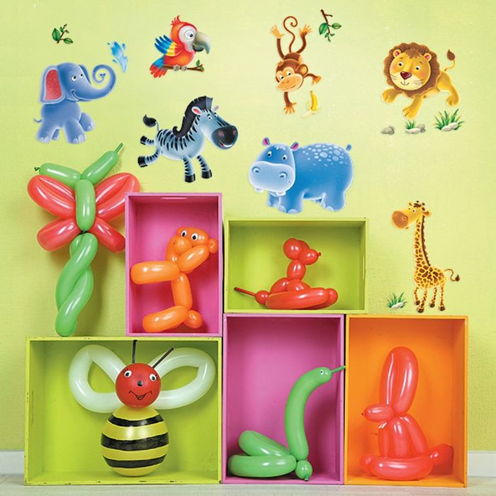 Наклейки интерьерные "Лимпопо"