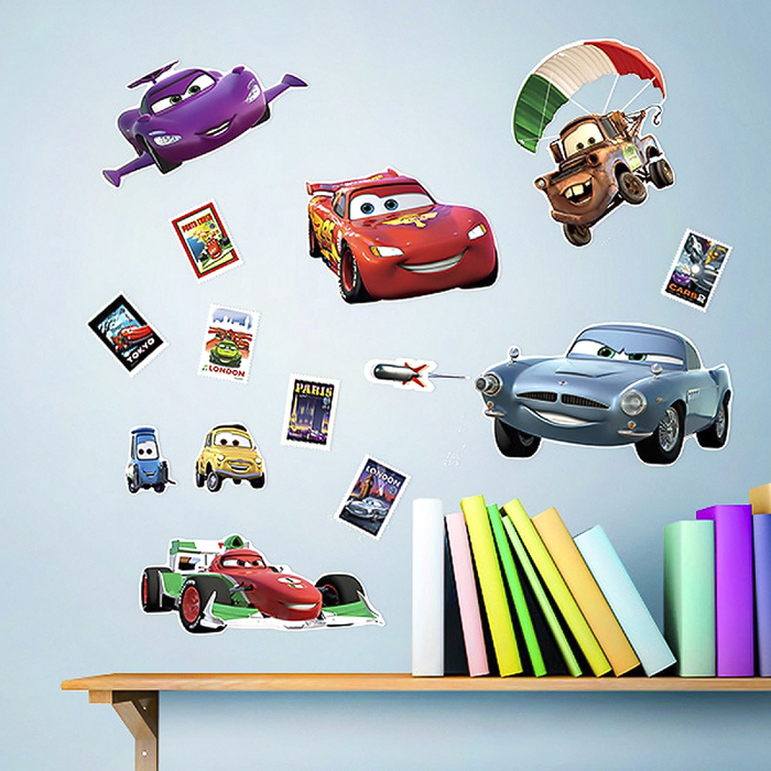 Наклейки интерьерные "Тачки: под прикрытием"