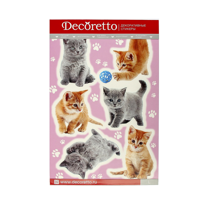 Наклейки интерьерные "Кот Борис"