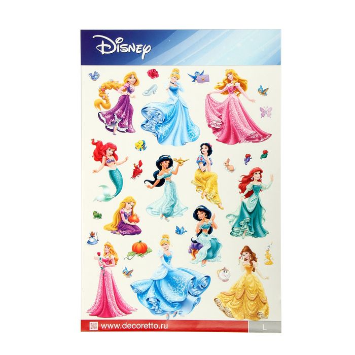 Наклейки интерьерные "Принцессы"