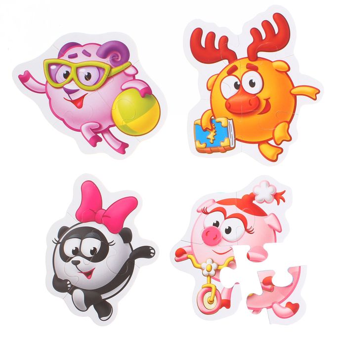 Пазл мягкий "Смешарики"