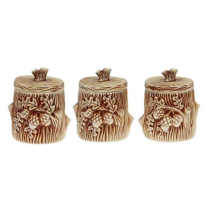 Набор для специй "Дубочки" 3 предмета