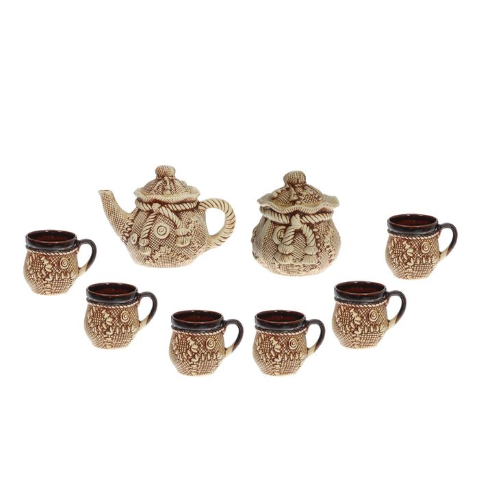 Набор чайный "Мешочек" 8 предметов, 1,2 л