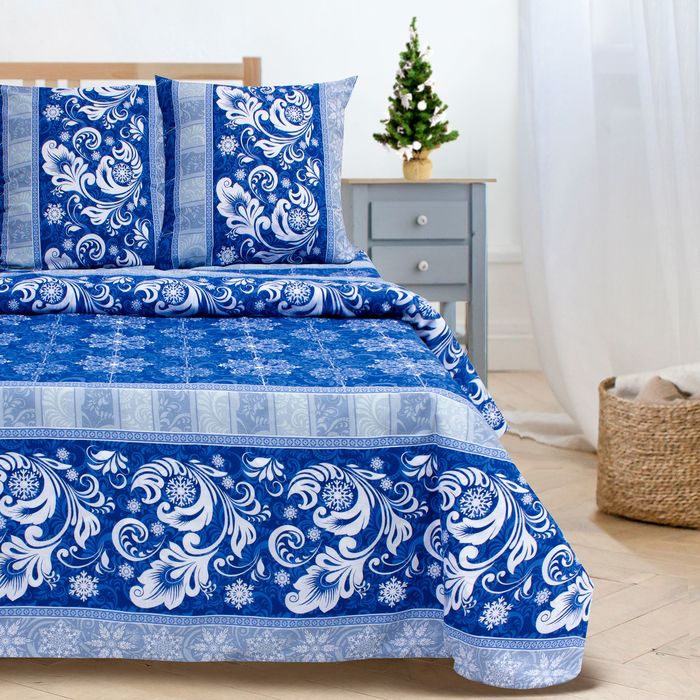 Постельное бельё "Этель" евро Сказка 200*217 см, 220*240 см, 70*70 см -2 шт, 100% хлопок, бязь 125 г/м2