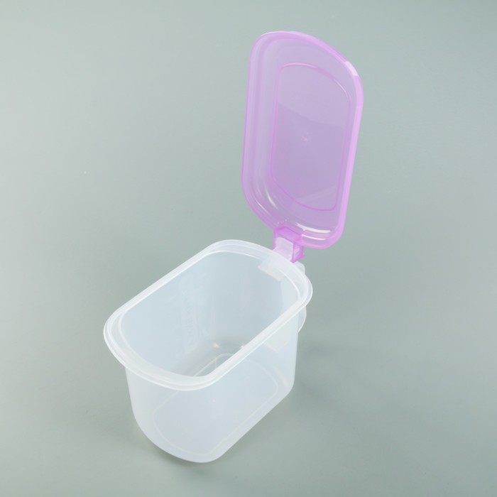 Емкость 700 мл для сыпучих продуктов и специй "Магия вкуса", МИКС