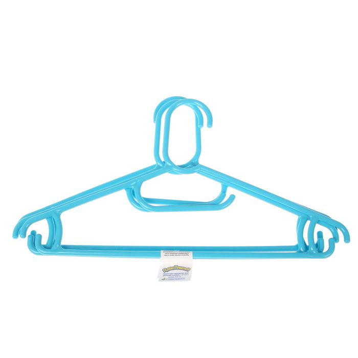 Вешалка-плечики размер 31,5 для детской одежды, набор 3 шт, цвет МИКС