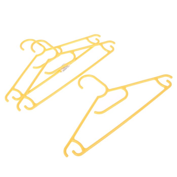 Вешалка-плечики размер 31,5 для детской одежды, набор 3 шт, цвет МИКС