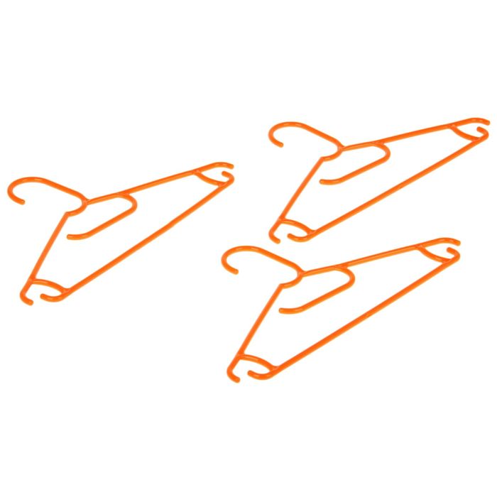 Вешалка-плечики размер 31,5 для детской одежды, набор 3 шт, цвет МИКС