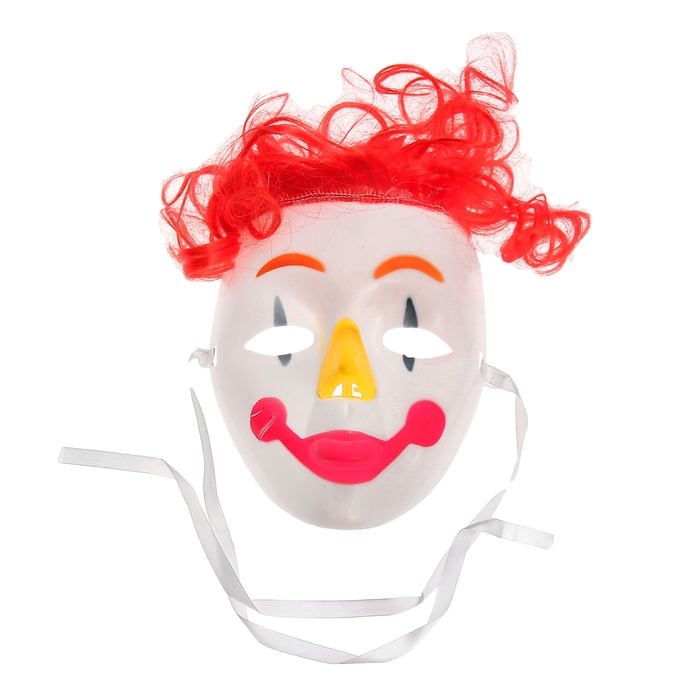 Карнавальная маска "Клоун", цвета МИКС