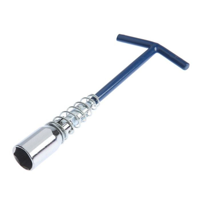 Ключ свечной ТУНДРА, с карданным шарниром, 21 x 220 мм ключ свечной тундра с карданным шарниром 16 и 21 мм