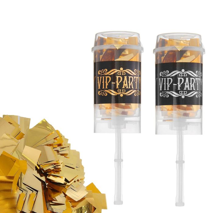 Конфетти в тубе VIP-PARTY, 10 г, цвета МИКС