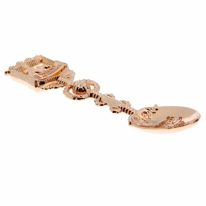 Ложка сувенирная в подарочной коробке "Золотому боссу"