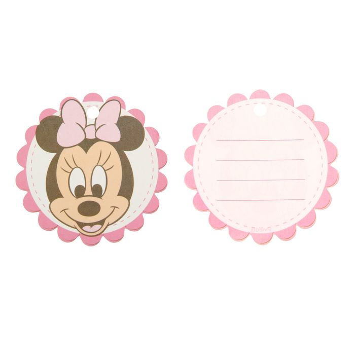 Пакет ламинированный вертикальный "Самой красивой малышке", Минни Маус, Дисней Беби, 23 х 27 см