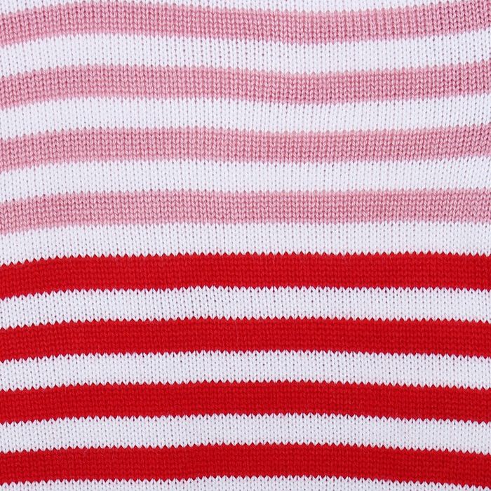 Свитер детский "Полосочка", рост 68-74 см, цвет белый микс 1205_М