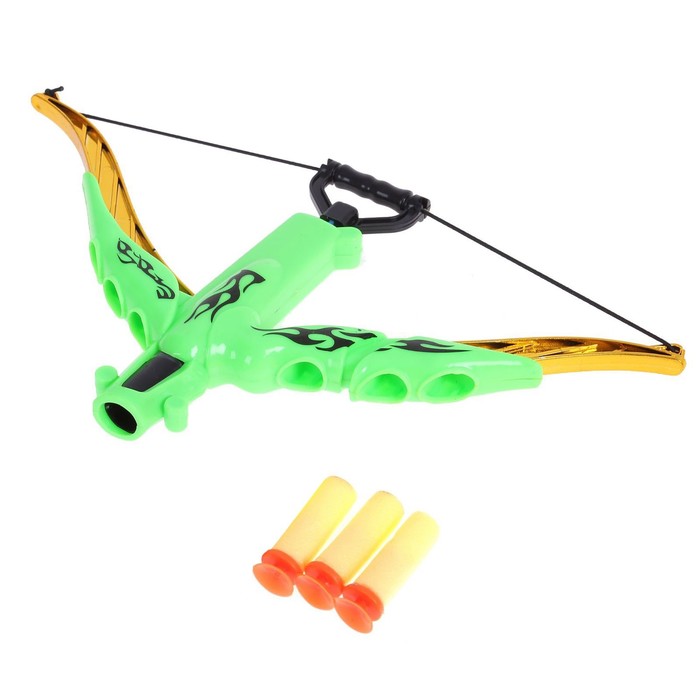 Арбалет "Стрелок", стреляет мягкими пулями, цвета МИКС