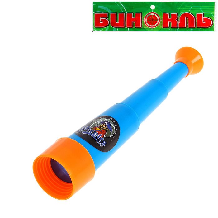 Игрушка подзорная труба "Капитан пиратов", раскладывается до 23 см, цвета МИКС