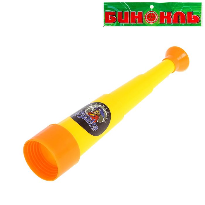 Игрушка подзорная труба "Капитан пиратов", раскладывается до 23 см, цвета МИКС