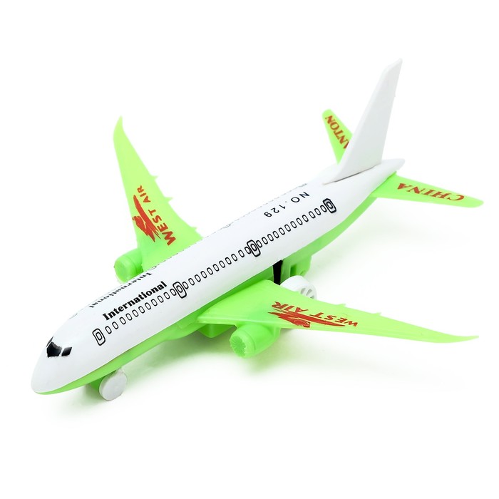 Самолет инерционный "Воздушный корабль", цвета МИКС