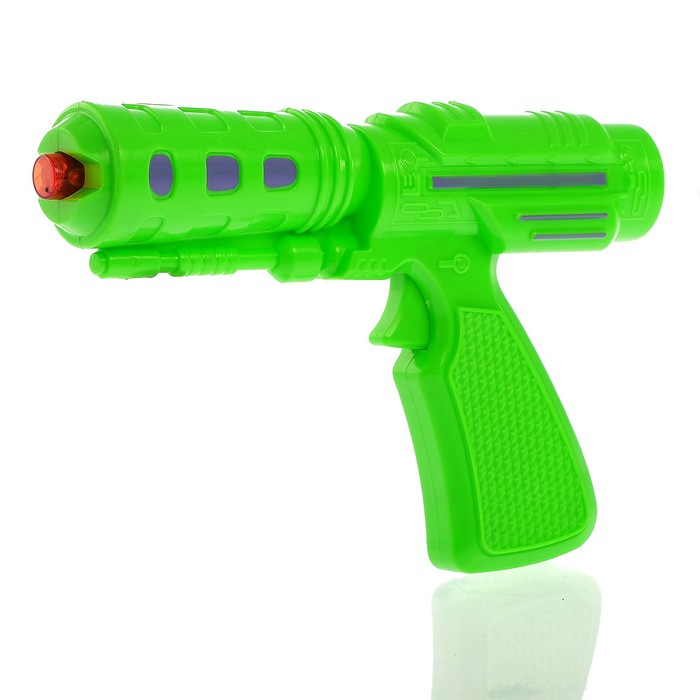 Пистолет "Супер пушка", световые и звуковые эффекты, работает от батареек, цвета МИКС