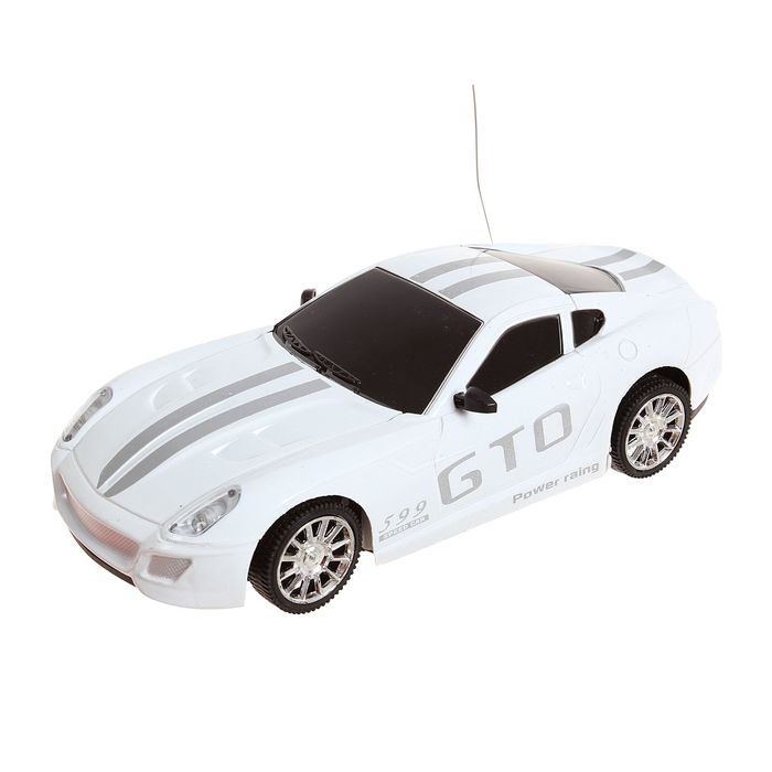 Машина радиоуправляемая "Гонка", масштаб 1:18 световые эффекты, цвета МИКС