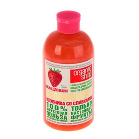 

Пена для ванн Organic Shop «Клубника со сливками», 500 мл