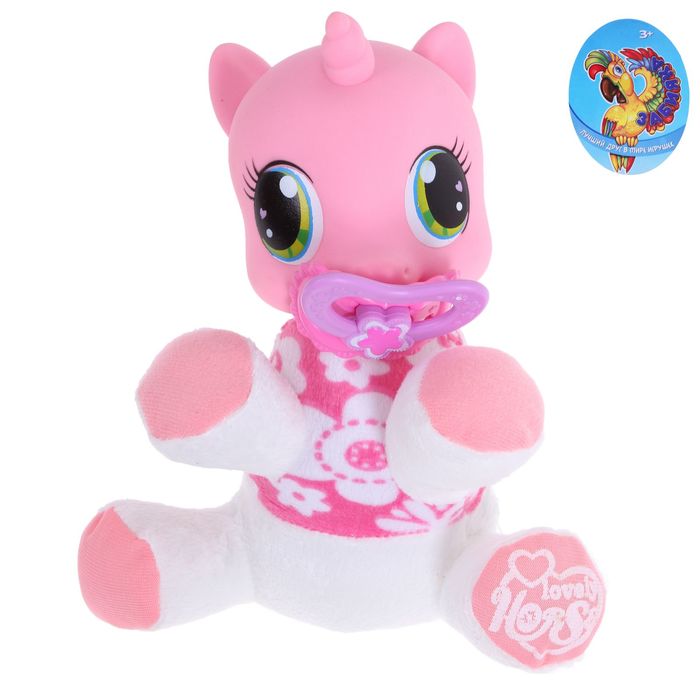 Пони "Единорожка" с аксессуарами в рюкзаке, звуковые эффекты, МИКС