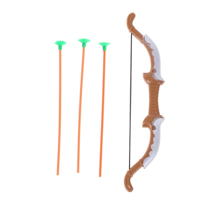 Лук "Стрелок", стреляет присосками, МИКС