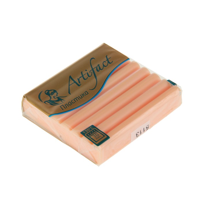 Пластика - полимерная глина 50 г шифон Персиковое дерево